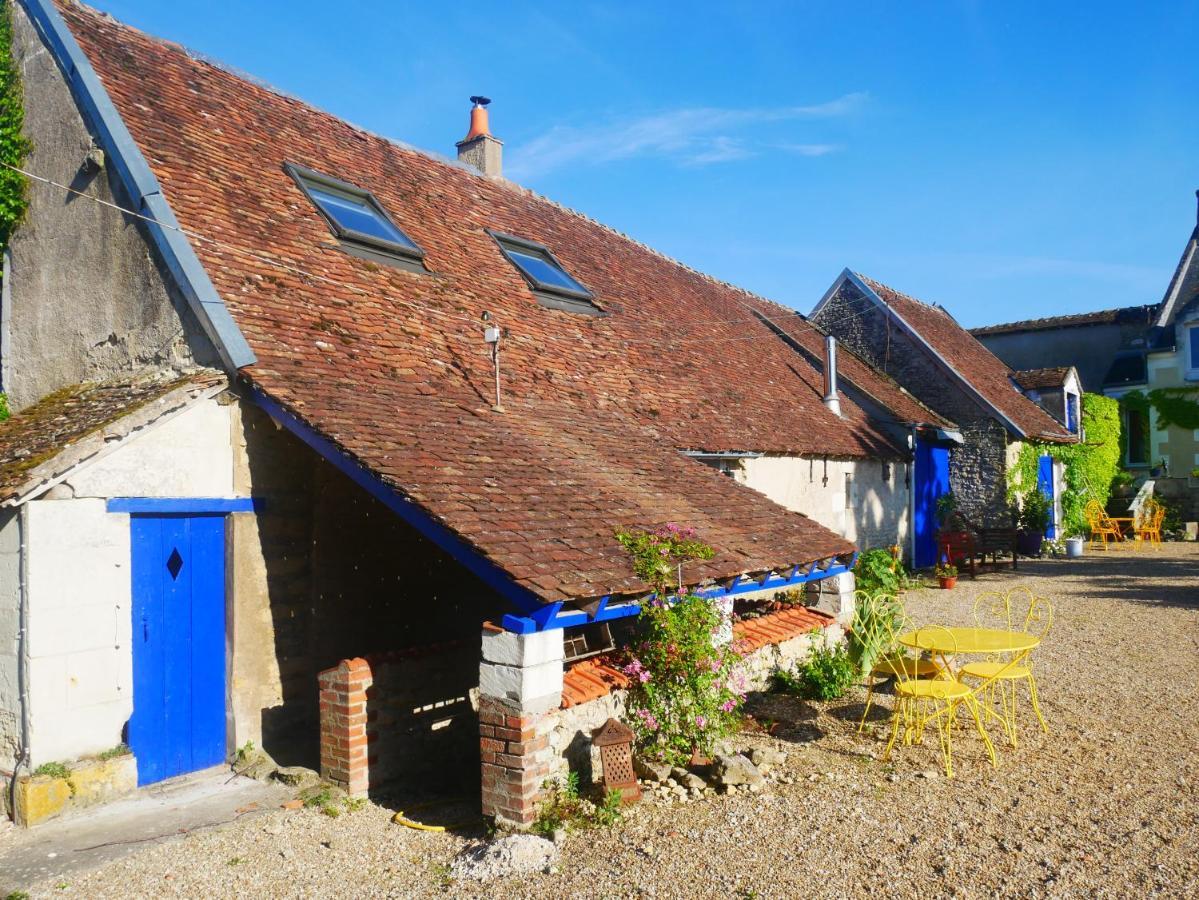 Au Coeur De La Cour Villa Saint-Georges-sur-Cher Buitenkant foto