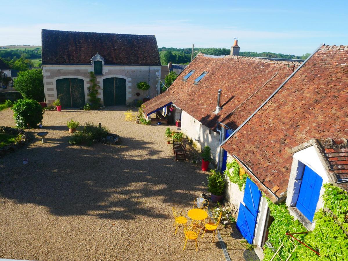 Au Coeur De La Cour Villa Saint-Georges-sur-Cher Buitenkant foto
