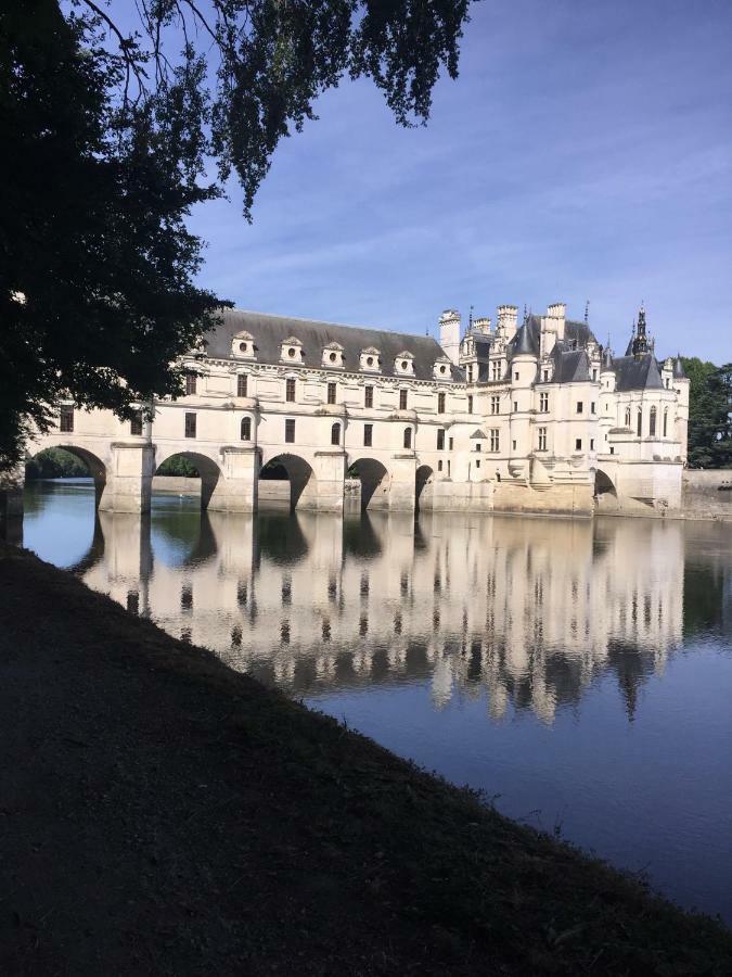 Au Coeur De La Cour Villa Saint-Georges-sur-Cher Buitenkant foto